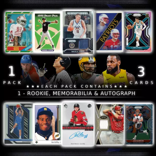 Platinum 4Sport Mystery Hot Pack - 10 Cards Total