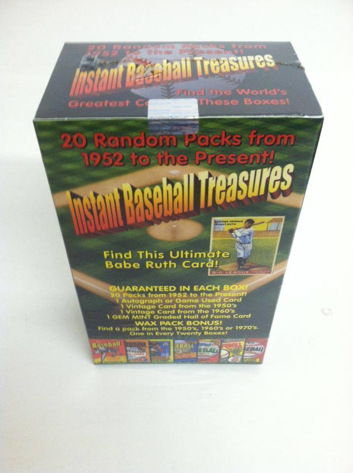 Instant Treasures Baseball Box